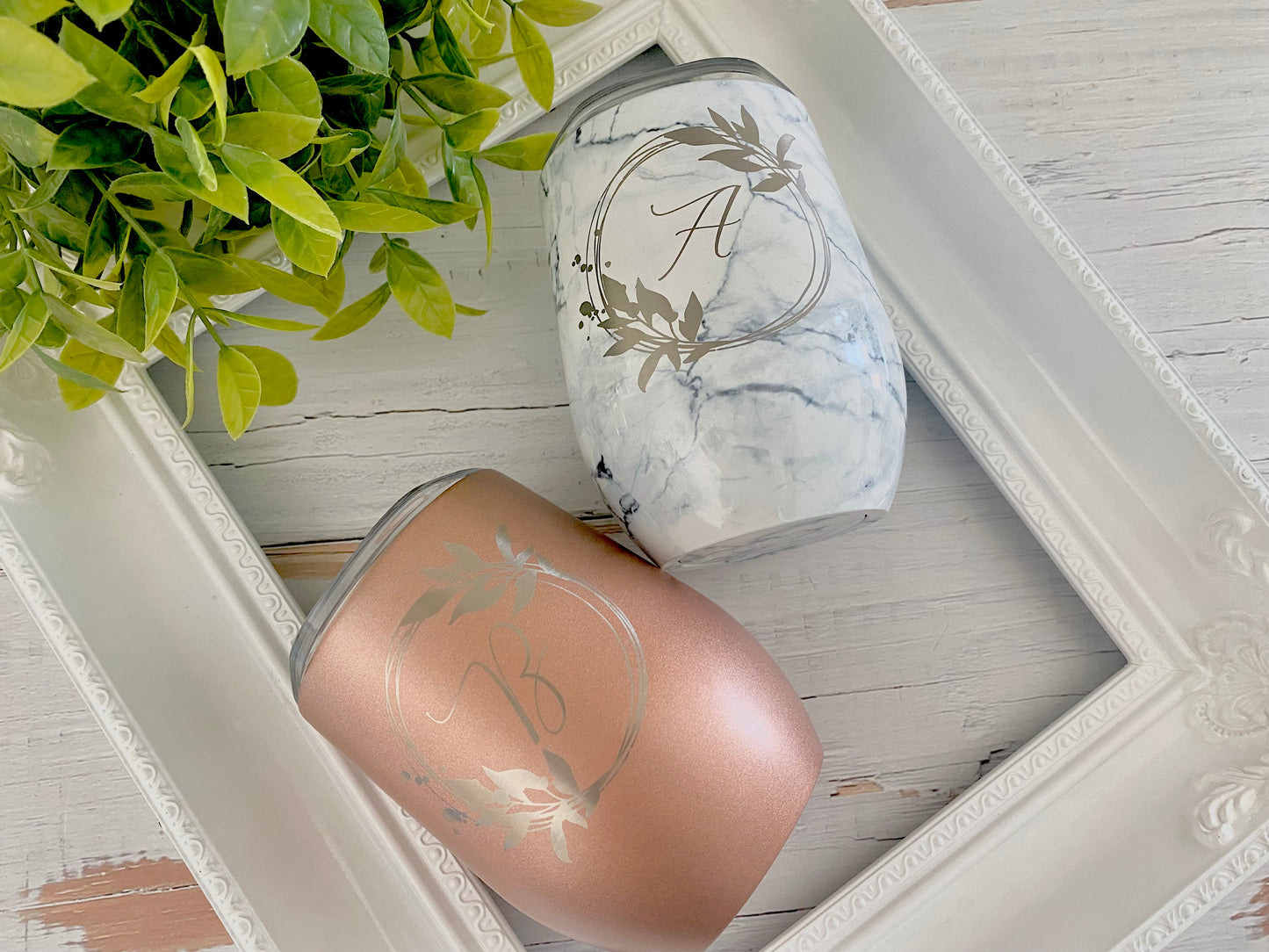 Personalized Bridesmaids Wine Tumbler