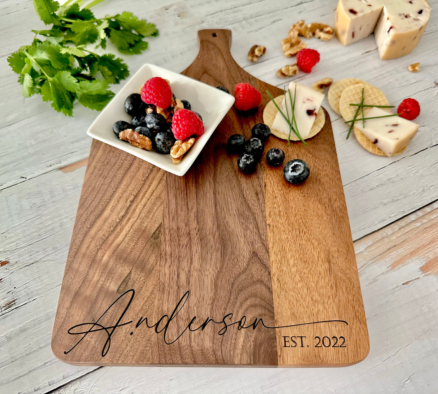 Personalized Cheese Board