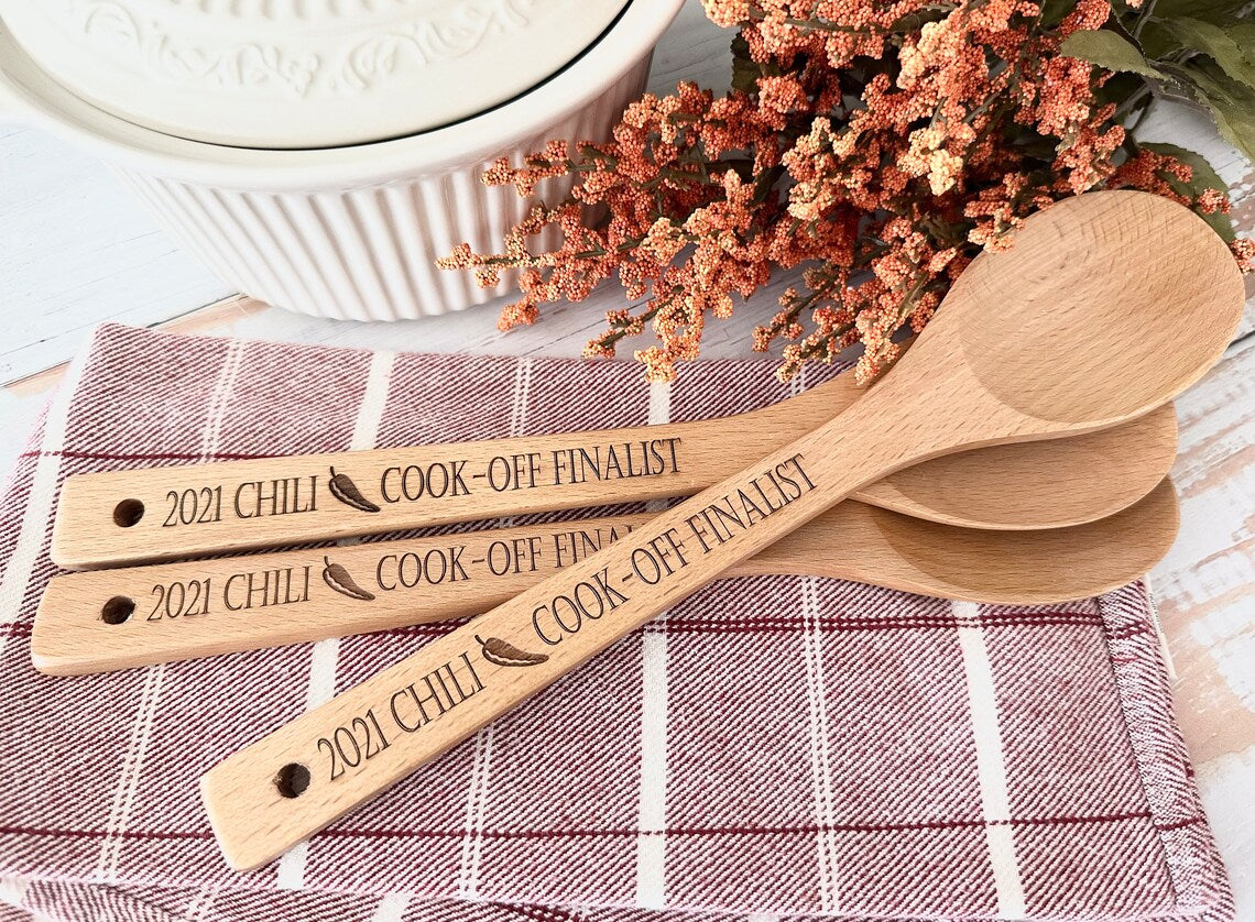 Personalized Chili Cook Off Spoon