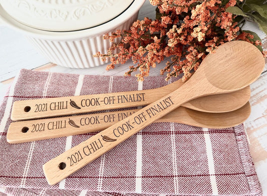 Personalized Chili Cook Off Spoon