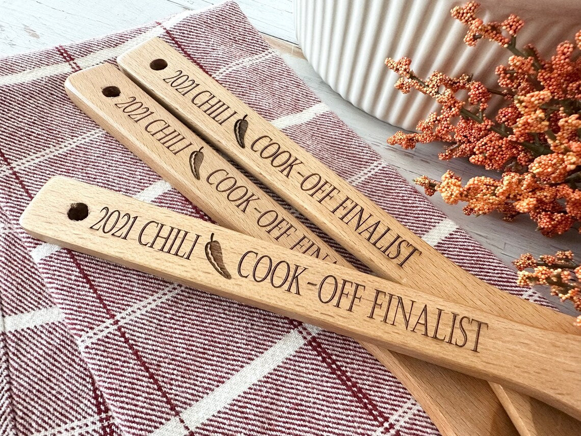 Personalized Chili Cook Off Spoon