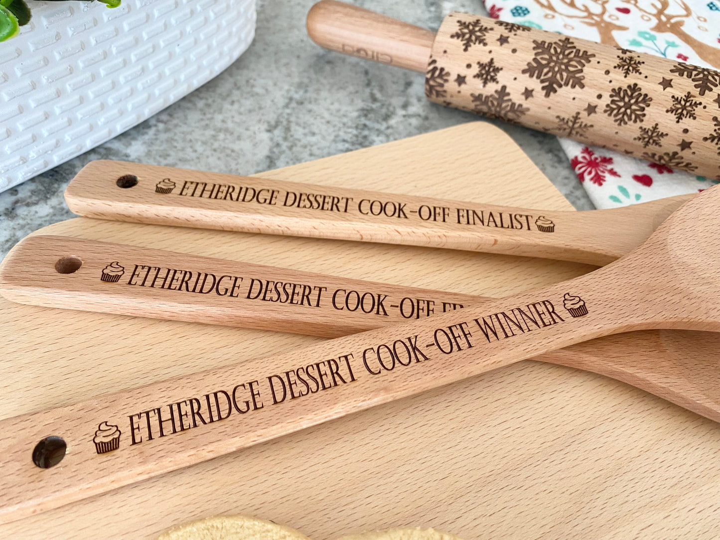 Personalized Bake Off Spoon