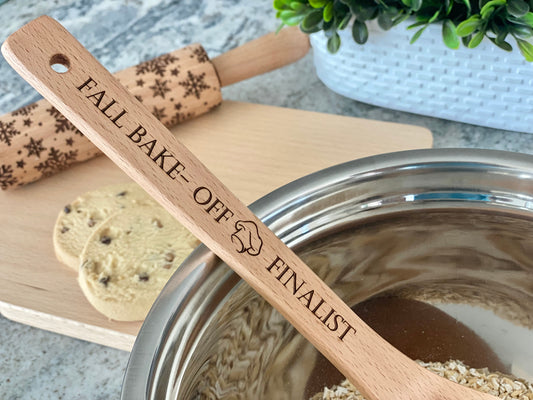 Personalized Bake Off Spoon