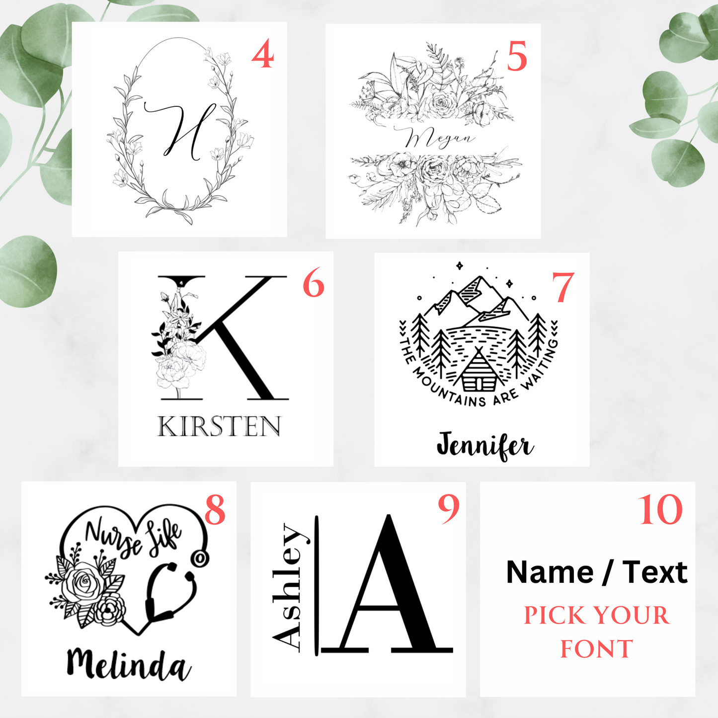 Personalized 40oz Tumbler with Handle