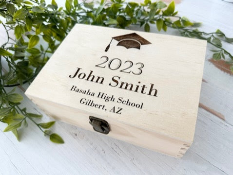 Personalized Graduation Gift Box