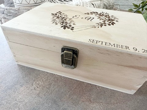 Personalized Couple Keepsake Box
