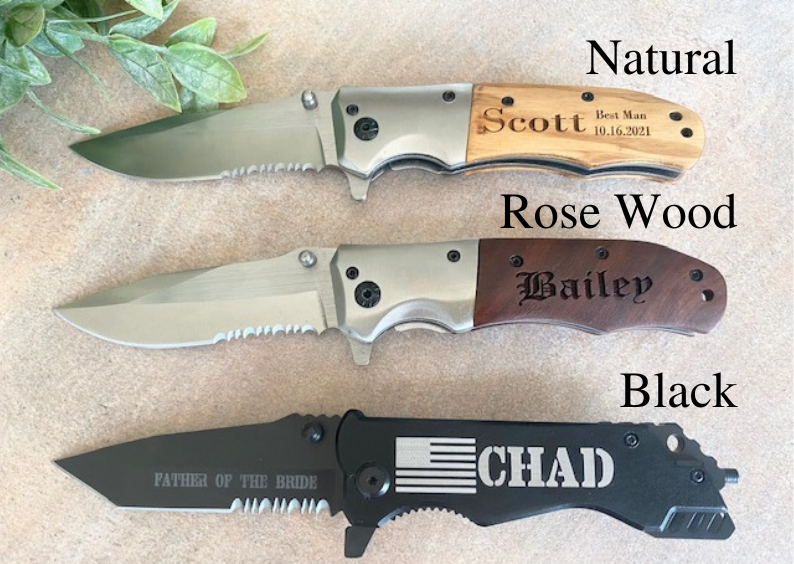 Personalized Pocket Knife