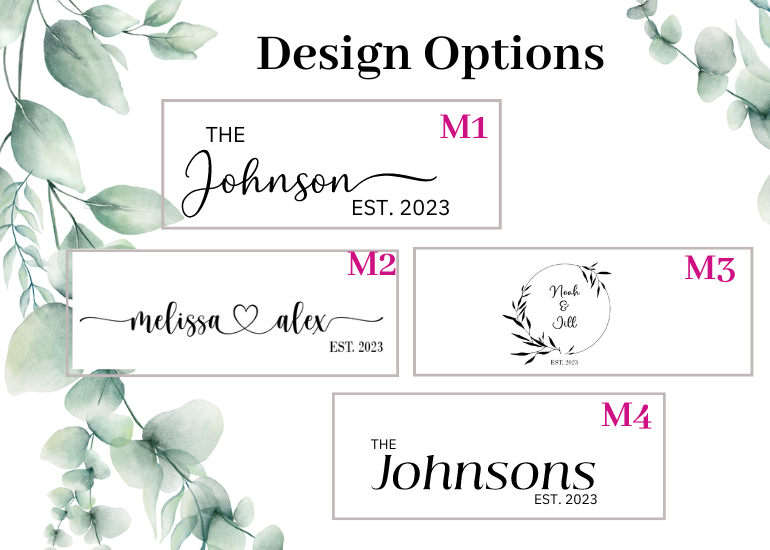 Personalized Marble Charcuterie Board