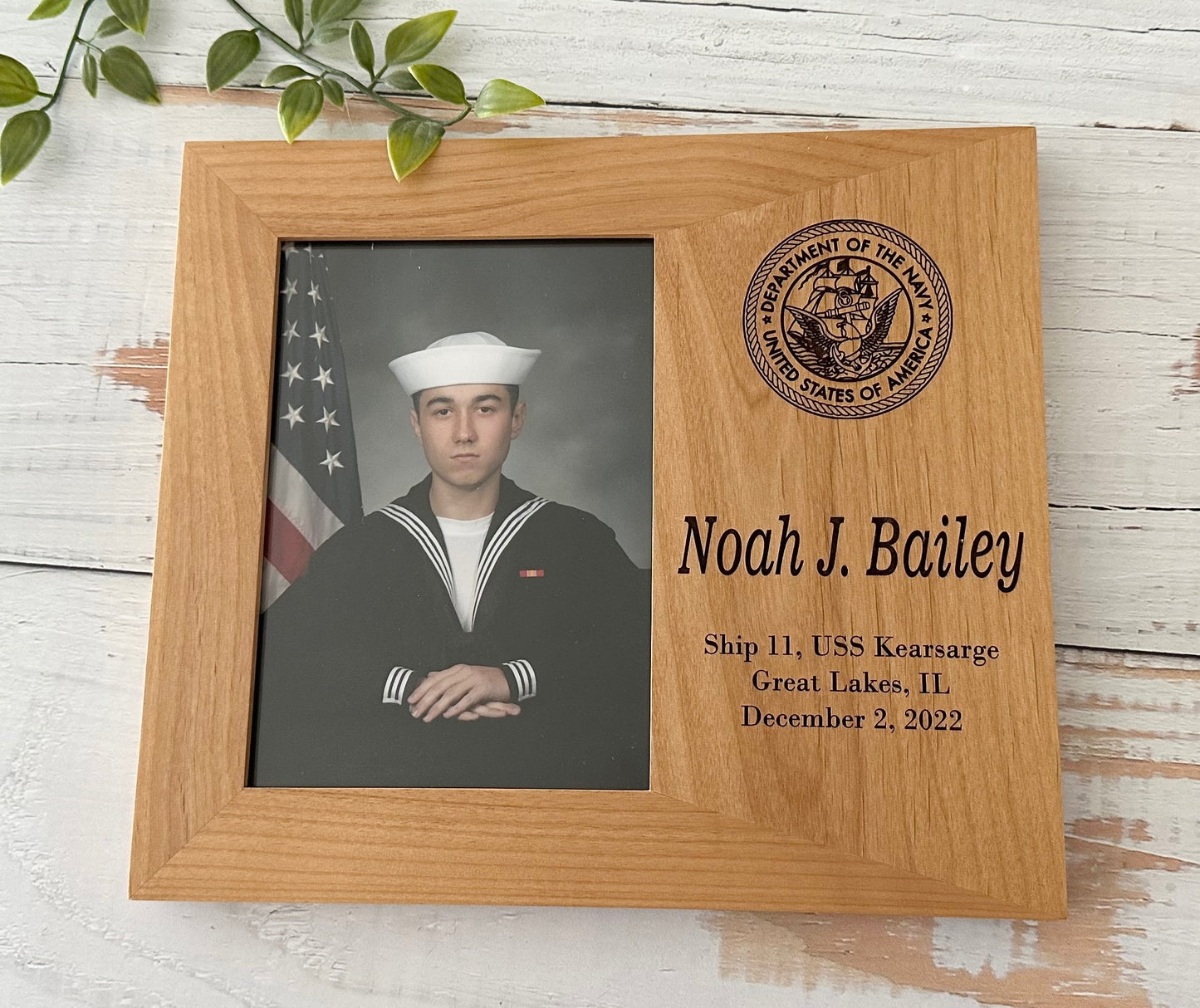 Personalized Military Picture Frame