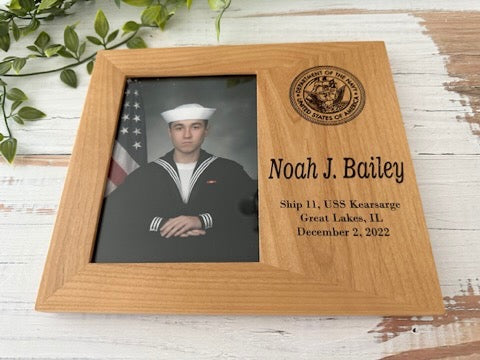 Personalized Military Picture Frame