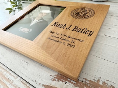 Personalized Military Picture Frame