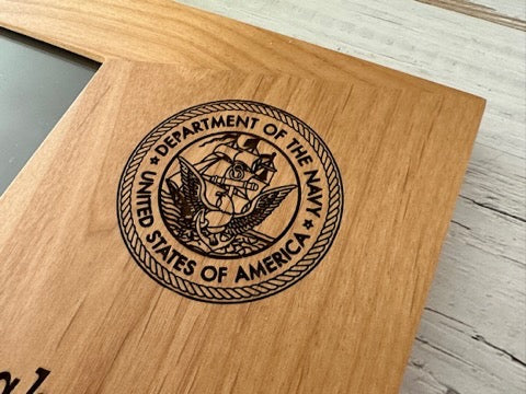 Personalized Military Picture Frame