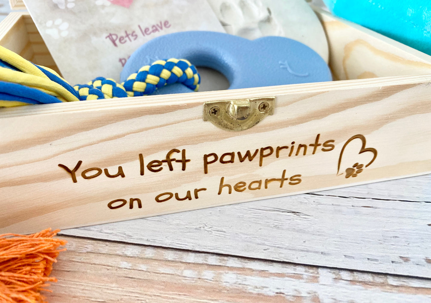 Personalized Pet Memorial Memory Box