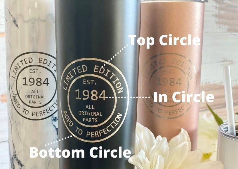 Personalized Bridesmaid Skinny Tumbler