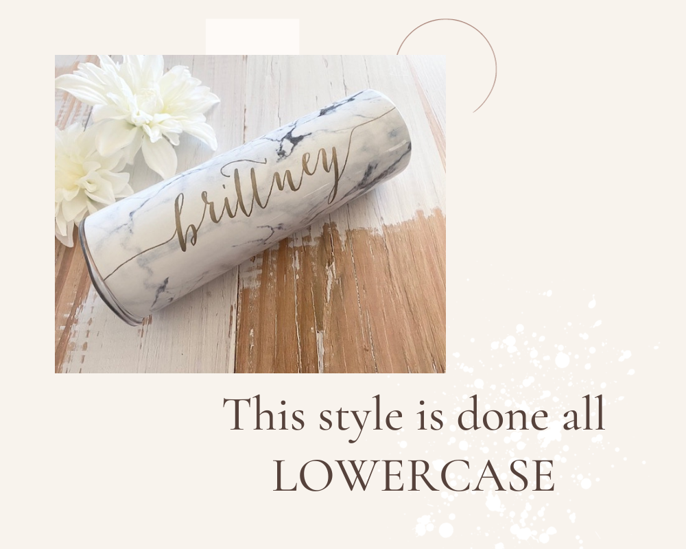 Personalized Skinny Tumbler