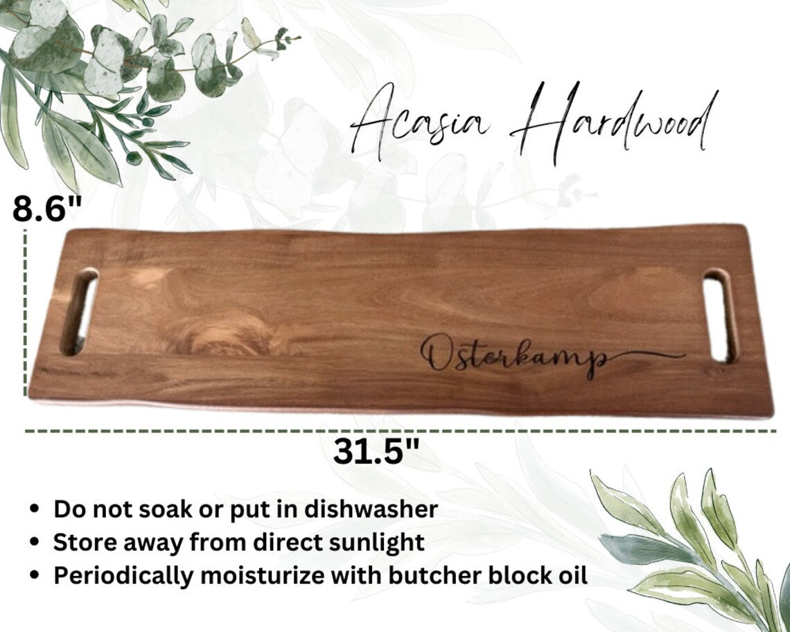 Personalized XLarge Charcuterie Board