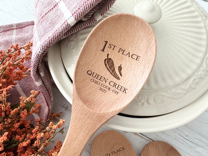 Personalized Chili Cook Off Spoon