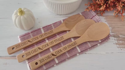 Personalized Chili Cook Off Spoon